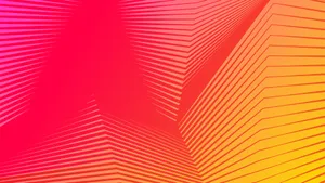 The Unstoppable Force Of Red And Orange Wallpaper