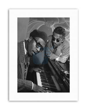 Thelonious Monk And Howard Mcghee Wallpaper