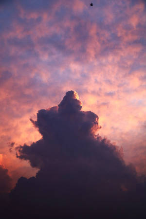 Thick Cloud Iphone Wallpaper