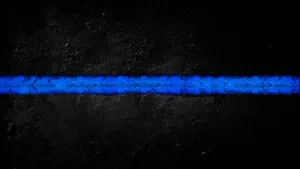 Thin Blue Line Symbolizing Respect For Law Enforcement Wallpaper
