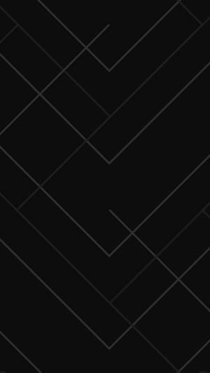 Thin Geometric Lines On Blank Black Wallpaper