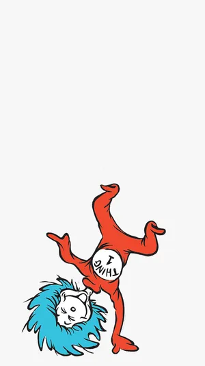 Thing1 Cartoon Character Wallpaper