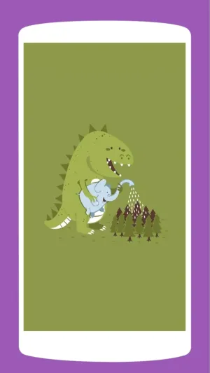 This Comedic Dinosaur Will Make You Crack Up Wallpaper