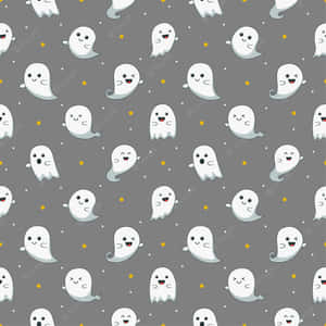 “this Cute Ghost Will Make Your Halloween Special” Wallpaper