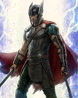 Thor, Norse God Of Thunder, Gear Up For Battle Wallpaper