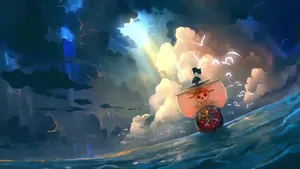 Thousand Sunny One Piece Wano 4k Wallpaper