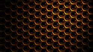 Three-dimensional Hexagon 4k Wallpaper. Wallpaper