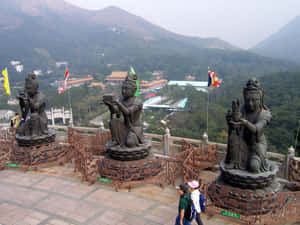 Tian Tan Buddha Wallpaper