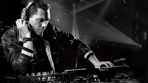 Tiesto In Bomber Jacket Wallpaper