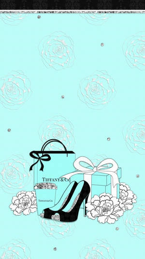 Tiffany Blue Cute Stuff Wallpaper