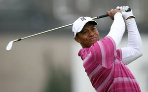 Tiger Woods American Golfer Wallpaper