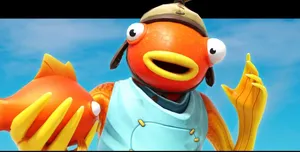 Tiko Holding Small Fish Wallpaper