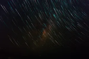 Time Lapse Photo Of Stars Wallpaper