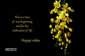 Time Of New Beginning Vishu Wallpaper