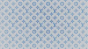 Timeless Luxury - Louis Vuitton Blue Wallpaper