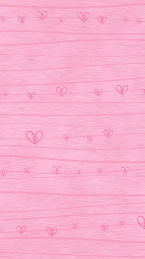 Tiny Broken Pink Hearts Iphone Wallpaper