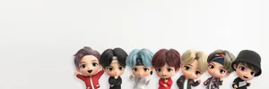 Tiny Tan Bts Toy Models Wallpaper