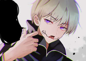 Toge Inumaki Escapes Through The Misty Falls Wallpaper