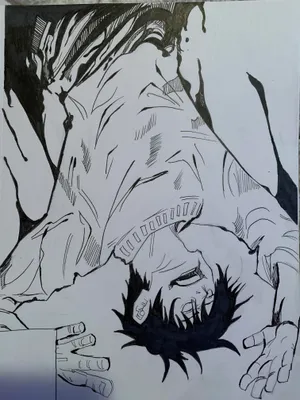 Toji Fushiguro In Action During An Intense Battle Scene. Wallpaper