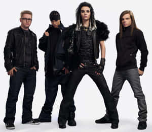 Tokio Hotel Band Portrait Wallpaper