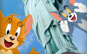 Tom And Jerry Mouse Movie Poster Wallpaper