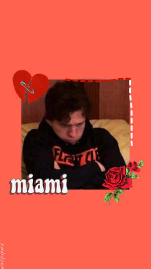 Tom Holland Aesthetic Roses Wallpaper