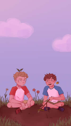 Tommy And Turbo Bonding Wallpaper