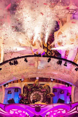 Tomorrowland Handheld Fireworks Wallpaper