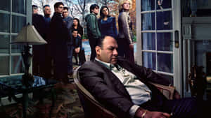 Tony Soprano, The Notorious Mob Boss Wallpaper