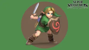 Toon Link Playable In Super Smash Bros Ultimate Wallpaper