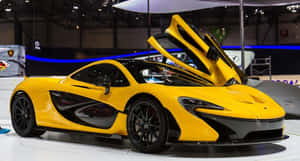 Top 10 Car Mclaren P1 Yellow Model Wallpaper