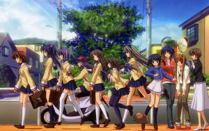 Top Anime Clannad Characters Wallpaper