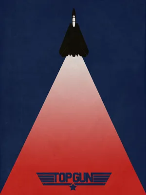 Top Gun Vintage Movie Poster Wallpaper