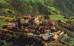 Top View Of The Entire Hearst Castle Wallpaper