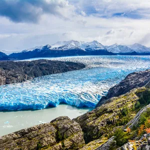 Torres Del Paine Glacier View Wallpaper