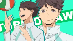 Toru Oikawa Of Aoba Johsai High Wallpaper