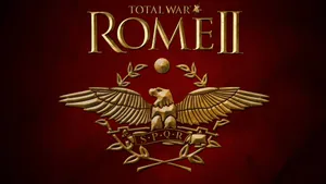 Total War Rome 2 Game Logo Wallpaper