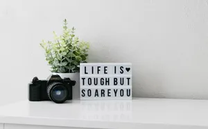 Tough Life Quotes Wallpaper