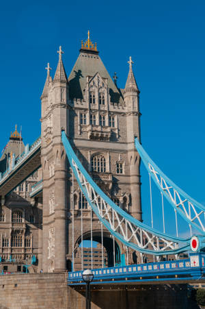 Tower Bridge Under Clear Blue Sky Wallpaper