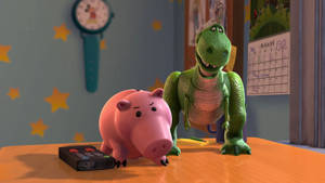 Toy Story Rex And Hamm Wallpaper