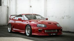 Toyota Supra Mk4 Japanese Race Car Wallpaper