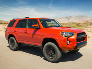 Toyota Trd Orange Solar Octane Model Wallpaper