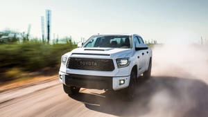 Toyota Tundra White Wallpaper