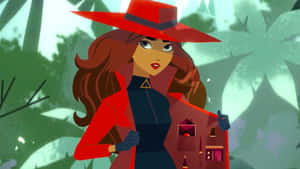 Track Down Criminals Around The World With Carmen Sandiego Wallpaper