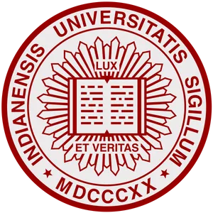 Traditional Indiana University Bloomington Logo Wallpaper