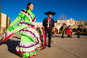 Traditional Mexican Man In Costume Wallpaper