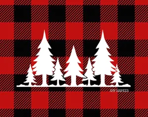 Traditional Yet Bold - Red And Black Plaid Wallpaper