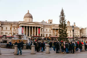 Trafalgar Square National Gallery Wallpaper