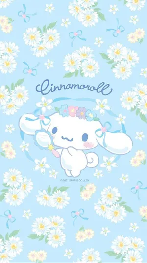 Transform Your Wallpapers With The Adorable Cinnamoroll Phone! Wallpaper