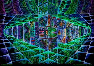 Traveling To Different Dimensions With Dmt Wallpaper